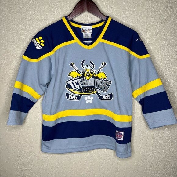 Vintage Walt Disney World Kids Pluto Hockey Jersey Large - Picture 1 of 4